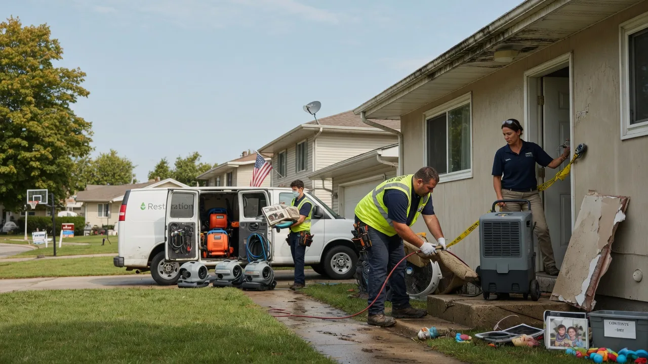 Water Damage Restoration in North Grosvenordale, CT near me